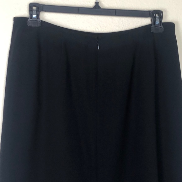 KASPER Black Skirt Size 14P - Picture 4 of 6